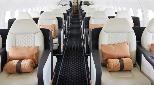 Poltrona Frau collabora con beOnd Airline