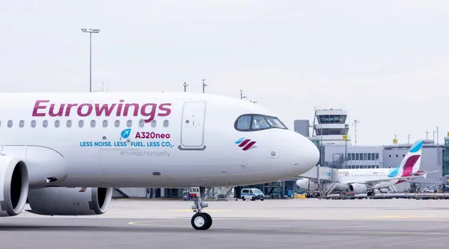 Check-in dei bagagli la sera prima con Eurowings