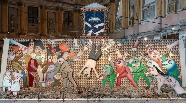 Enrico Baj in mostra al Palazzo Reale di Milano