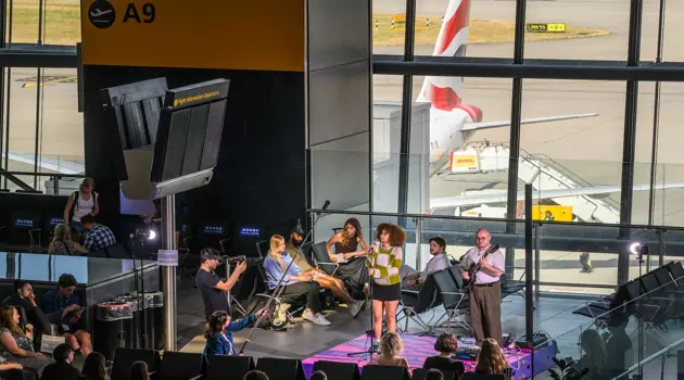A Heathrow musica dal vivo per i talenti emergenti