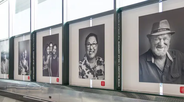 Steve McCurry porta “The World in Motion” a Milano Malpensa