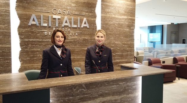 Alitalia: riapre la lounge Casa Alitalia a Milano Linate
