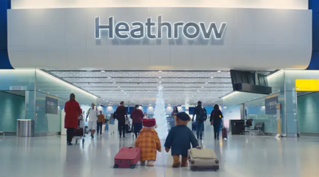Nuovo video dell'Aeroporto di Londra Heathrow per il Natale 2018 