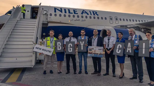 Inaugurata la rotta tra Il Cairo e Milano Bergamo con Nile Air