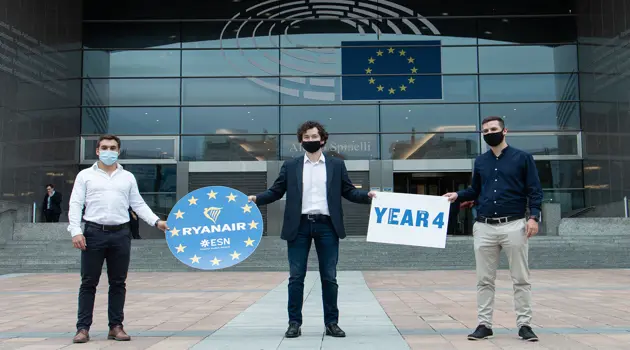 Partnership tra tra Ryanair ed Erasmus